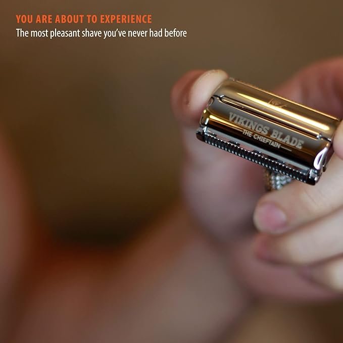 Get 20% off VIKINGS BLADE The Chieftain Safety Razor