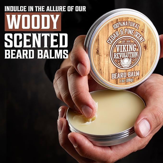 Get 22% off Viking Revolution 4 Beard Balm Variety Pack
