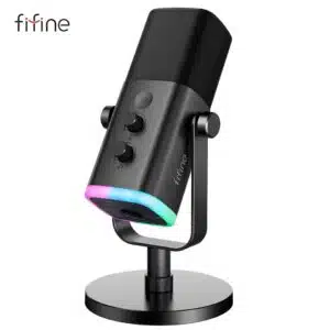 53% off FIFINE USB/XLR Dynamic Microphone with Touch Mute Button
