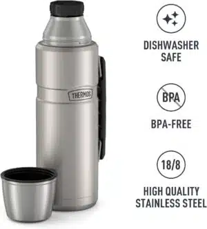 Get 15% off THERMOS STAINLESS STEEL VACUUM INSULATED STEEL BOTTLE 1.2LTR